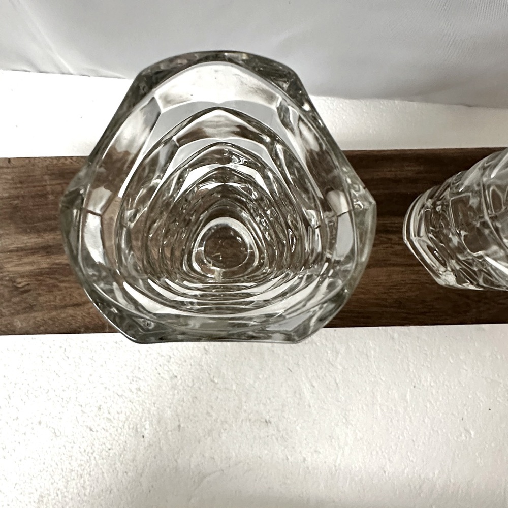 LADY VICTORIA FINE CRYSTAL STEMWARE BUD VASE FRANCE Flower Chantelle Pattern - Picture 6 of 10